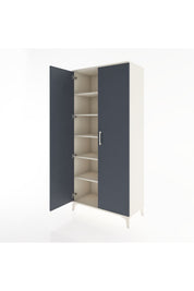 Hyperion Dolap 5 Raflı 2 Kapaklı 88x44x195 - S60M081V2B