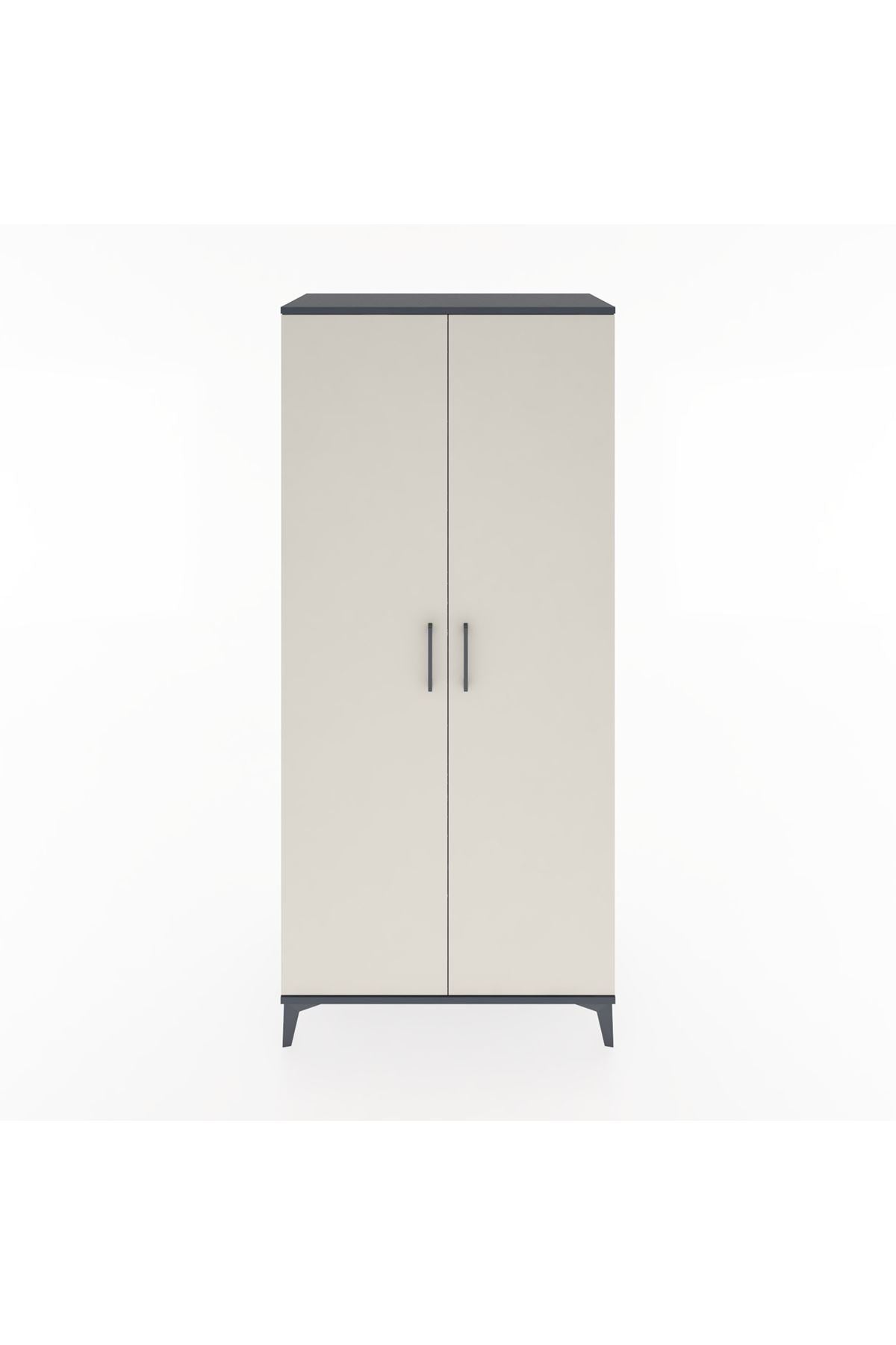 Hyperion Dolap 5 Raflı 2 Kapaklı 88x44x195 - S60M081V4B