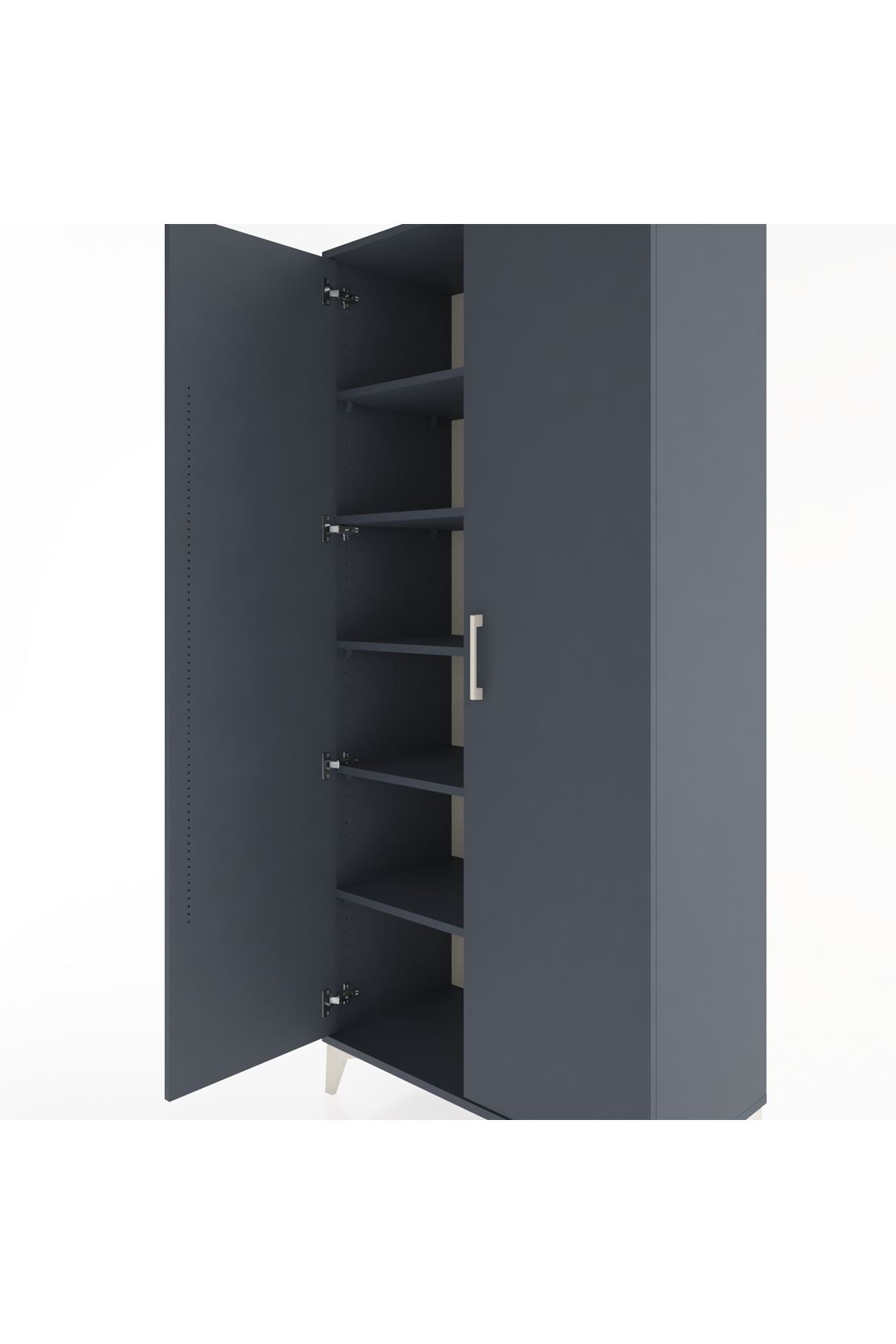 Hyperion Dolap 5 Raflı 2 Kapaklı 88x44x195 - S60M081V5B