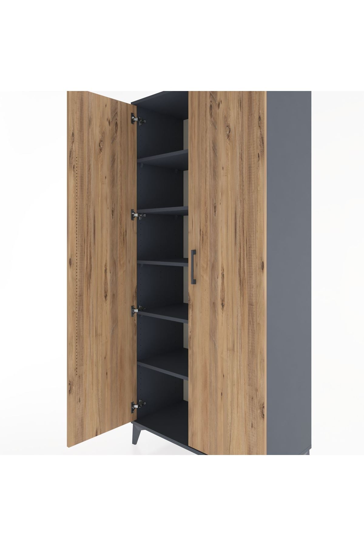 Hyperion Dolap 5 Raflı 2 Kapaklı 88x44x195 - S60M081V6B