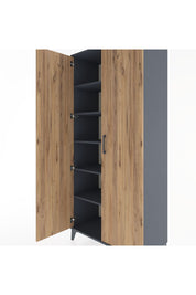 Hyperion Dolap 5 Raflı 2 Kapaklı 88x44x195 - S60M081V6B