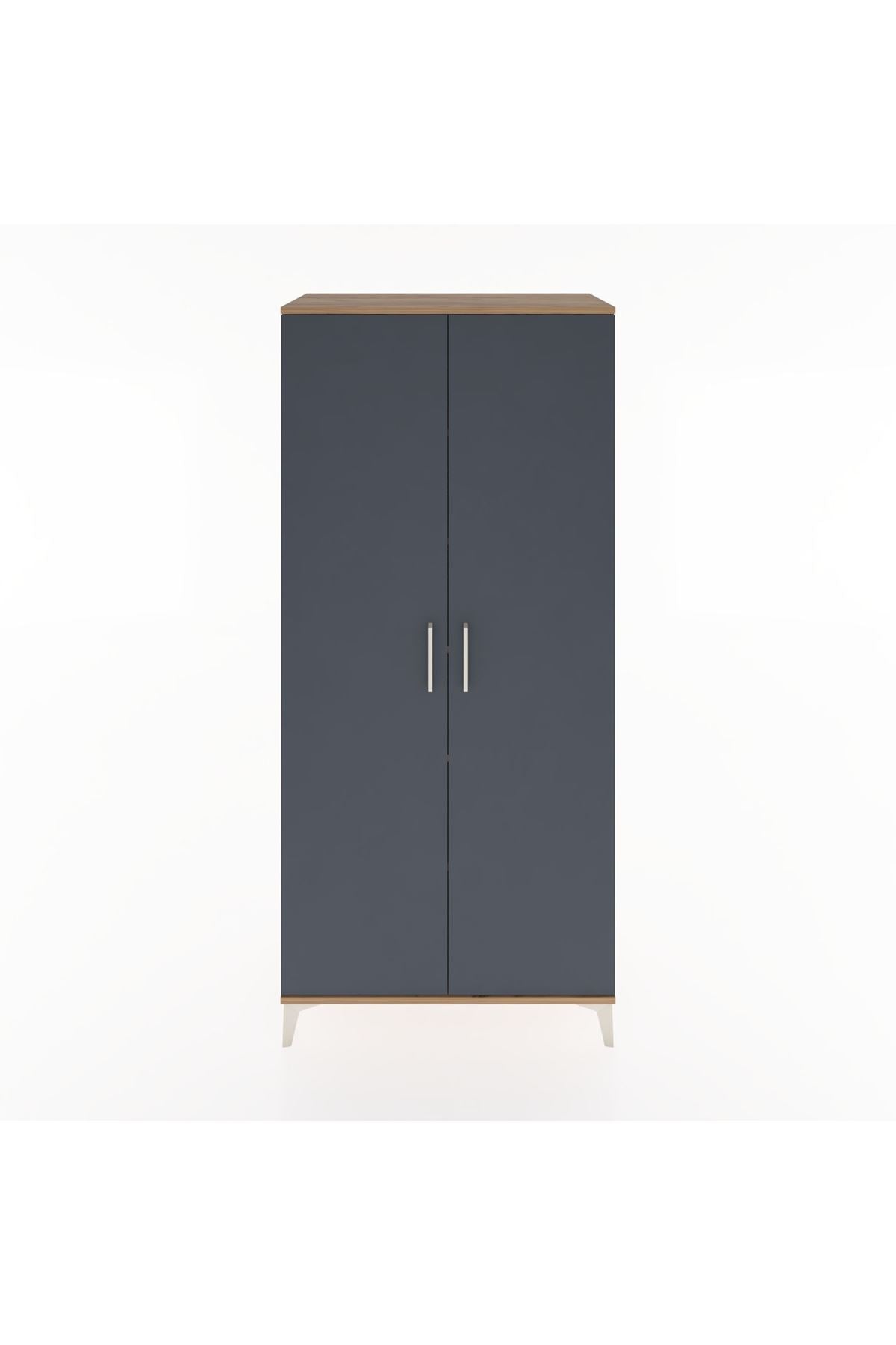 Hyperion Dolap 5 Raflı 2 Kapaklı 88x44x195 - S60M081V8B