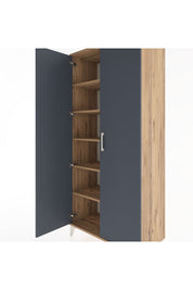 Hyperion Dolap 5 Raflı 2 Kapaklı 88x44x195 - S60M081V8B