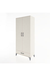 Hyperion Dolap 3 Raflı Tek Çekmeceli Tek Askılı 88x44x195 - S60M082V1B