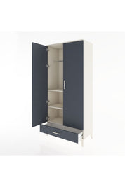 Hyperion Dolap 3 Raflı Tek Çekmeceli Tek Askılı 88x44x195 - S60M082V2B