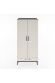 Hyperion Dolap 3 Raflı Tek Çekmeceli Tek Askılı 88x44x195 - S60M082V4B