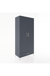 Hyperion Dolap 3 Raflı Tek Çekmeceli Tek Askılı 88x44x195 - S60M082V5B