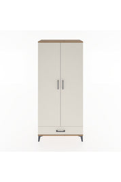 Hyperion Dolap 3 Raflı Tek Çekmeceli Tek Askılı 88x44x195 - S60M082V7B