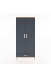 Hyperion Dolap 3 Raflı Tek Çekmeceli Tek Askılı 88x44x195 - S60M082V8B