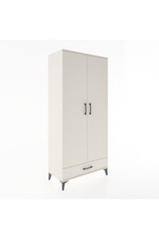 Hyperion Dolap 5 Raflı Tek Çekmeceli 2 Kapaklı 88x44x195 - S60M083V1B