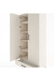 Hyperion Dolap 5 Raflı Tek Çekmeceli 2 Kapaklı 88x44x195 - S60M083V1B