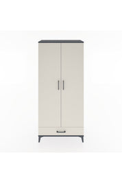 Hyperion Dolap 5 Raflı Tek Çekmeceli 2 Kapaklı 88x44x195 - S60M083V4B