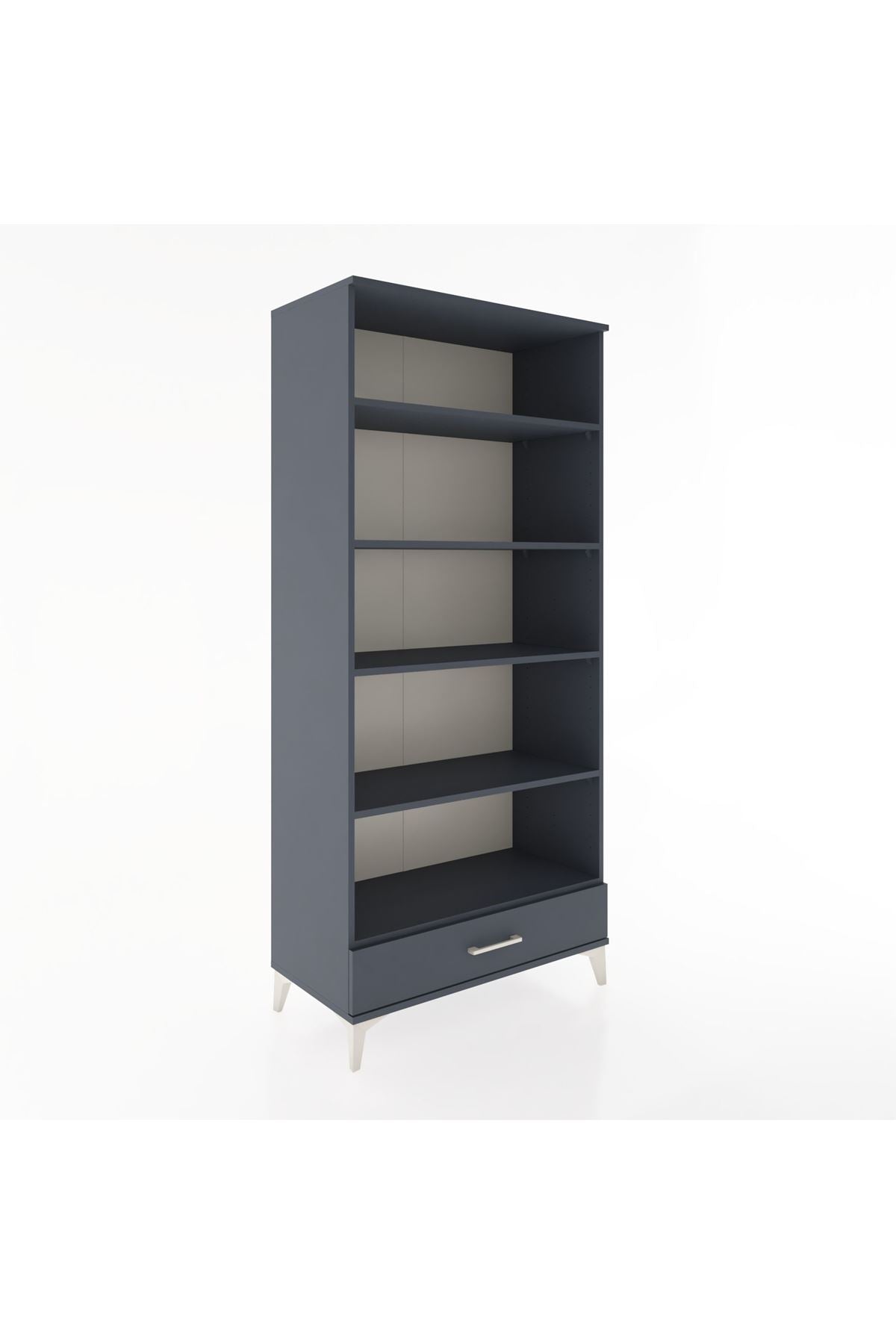 Hyperion Dolap 5 Raflı Tek Çekmeceli 88x44x195 - S60M084V5B
