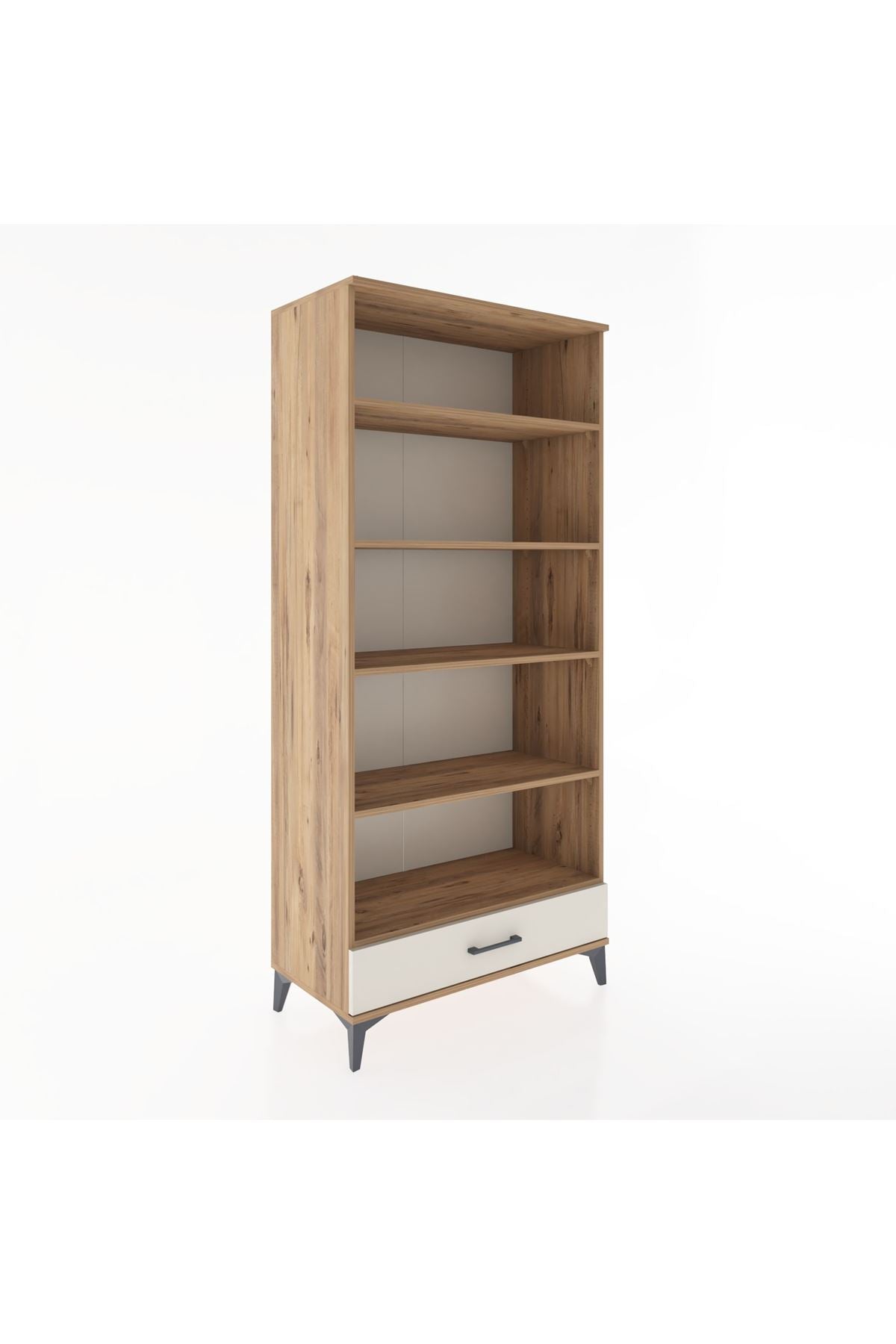 Hyperion Dolap 5 Raflı Tek Çekmeceli 88x44x195 - S60M084V7B