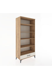 Hyperion Dolap 5 Raflı Tek Çekmeceli 88x44x195 - S60M084V7B