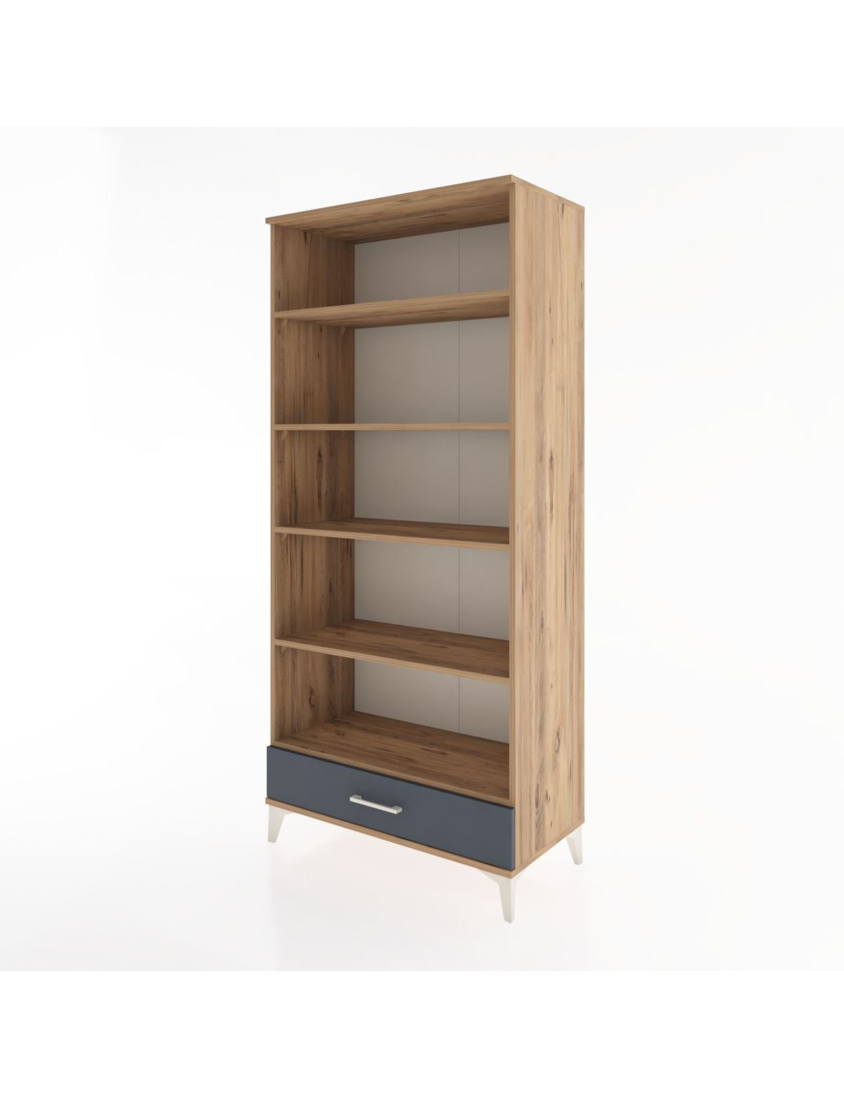 Hyperion Dolap 5 Raflı Tek Çekmeceli 88x44x195 - S60M084V8B