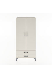 Hyperion Dolap 3 Raflı 2 Çekmeceli Tek Askılı 88x44x195 - S60M085V1B
