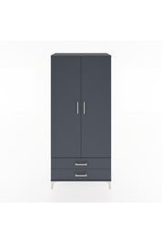 Hyperion Dolap 3 Raflı 2 Çekmeceli Tek Askılı 88x44x195 - S60M085V5B