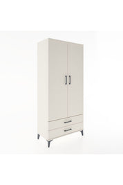 Hyperion Dolap 5 Raflı 2 Çekmeceli 2 Kapaklı 88x44x195 - S60M086V1B