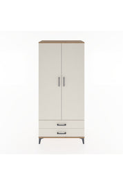 Hyperion Dolap 5 Raflı 2 Çekmeceli 2 Kapaklı 88x44x195 - S60M086V7B