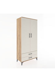 Hyperion Dolap 5 Raflı 2 Çekmeceli 2 Kapaklı 88x44x195 - S60M086V7B