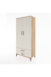 Hyperion Dolap 5 Raflı 2 Çekmeceli 2 Kapaklı 88x44x195 - S60M086V7B
