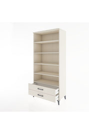 Hyperion Dolap 5 Raflı 2 Çekmeceli 88x44x195 - S60M087V1B