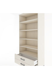 Hyperion Dolap 5 Raflı 2 Çekmeceli 88x44x195 - S60M087V1B
