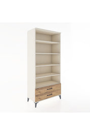 Hyperion Dolap 5 Raflı 2 Çekmeceli 88x44x195 - S60M087V3B