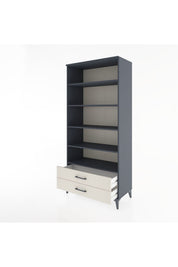 Hyperion Dolap 5 Raflı 2 Çekmeceli 88x44x195 - S60M087V4B