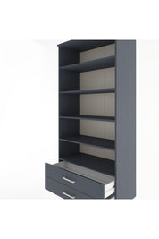 Hyperion Dolap 5 Raflı 2 Çekmeceli 88x44x195 - S60M087V5B