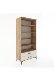 Hyperion Dolap 5 Raflı 2 Çekmeceli 88x44x195 - S60M087V7B