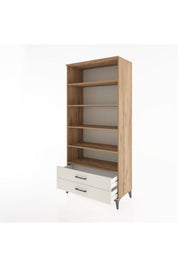 Hyperion Dolap 5 Raflı 2 Çekmeceli 88x44x195 - S60M087V7B