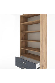Hyperion Dolap 5 Raflı 2 Çekmeceli 88x44x195 - S60M087V8B