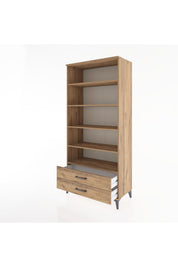 Hyperion Dolap 5 Raflı 2 Çekmeceli 88x44x195 - S60M087V9B