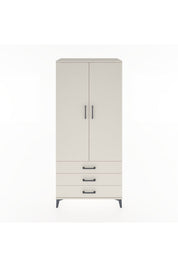Hyperion Dolap 2 Raflı 3 Çekmeceli Tek Askılı 88x44x195 - S60M088V1B