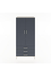 Hyperion Dolap 2 Raflı 3 Çekmeceli Tek Askılı 88x44x195 - S60M088V2B