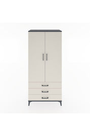 Hyperion Dolap 2 Raflı 3 Çekmeceli Tek Askılı 88x44x195 - S60M088V4B