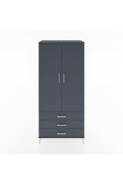 Hyperion Dolap 2 Raflı 3 Çekmeceli Tek Askılı 88x44x195 - S60M088V5B
