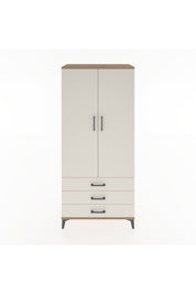 Hyperion Dolap 2 Raflı 3 Çekmeceli Tek Askılı 88x44x195 - S60M088V7B