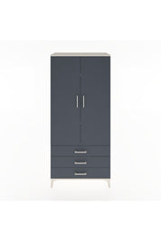 Hyperion Dolap 4 Raflı 3 Çekmeceli 2 Kapaklı 88x44x195 - S60M089V2B