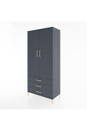 Hyperion Dolap 4 Raflı 3 Çekmeceli 2 Kapaklı 88x44x195 - S60M089V5B