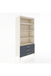 Hyperion Dolap 4 Raflı 3 Çekmeceli 88x44x195 - S60M090V2B