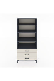 Hyperion Dolap 4 Raflı 3 Çekmeceli 88x44x195 - S60M090V4B