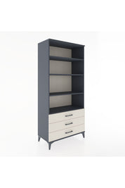 Hyperion Dolap 4 Raflı 3 Çekmeceli 88x44x195 - S60M090V4B