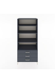 Hyperion Dolap 4 Raflı 3 Çekmeceli 88x44x195 - S60M090V5B