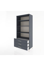 Hyperion Dolap 4 Raflı 3 Çekmeceli 88x44x195 - S60M090V5B