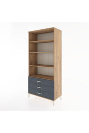 Hyperion Dolap 4 Raflı 3 Çekmeceli 88x44x195 - S60M090V8B