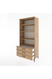 Hyperion Dolap 4 Raflı 3 Çekmeceli 88x44x195 - S60M090V9B
