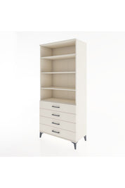 Hyperion Dolap 4 Raflı 4 Çekmeceli 88x44x195 - S60M093V1B